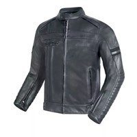 Moto jakna BRONO  koža crna M