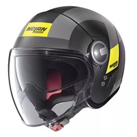 KACIGA N21 Visor Spheroid 49 M mat/crna/žuta