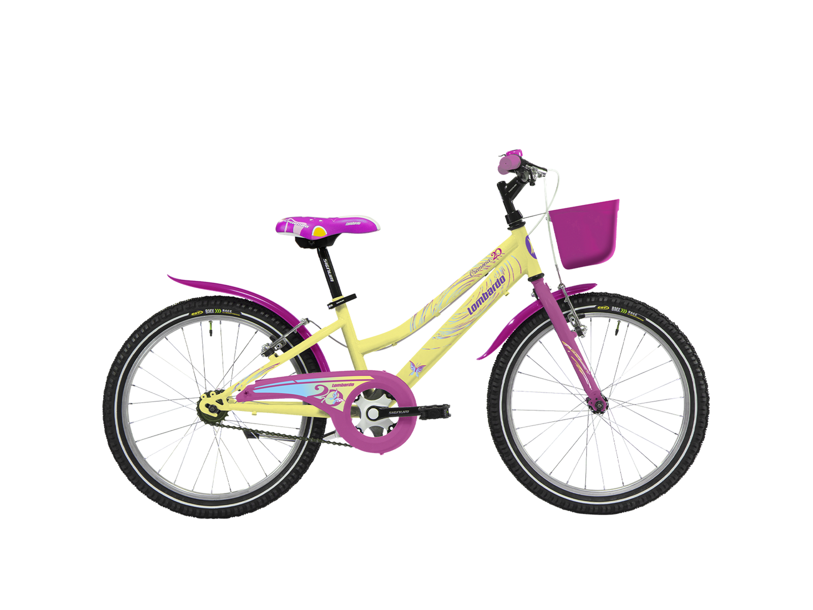 CREMONA 20 yellow/fucsia