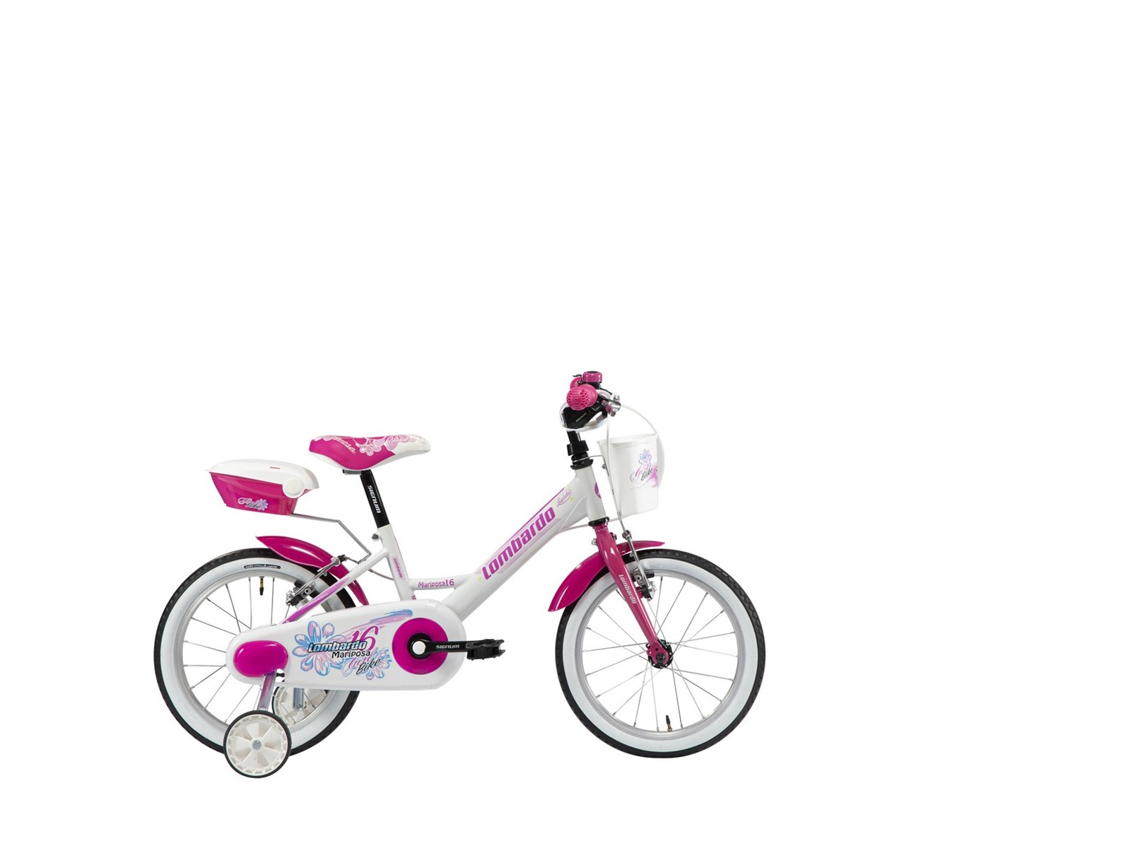 MARIPOSA 16 white/fucsia