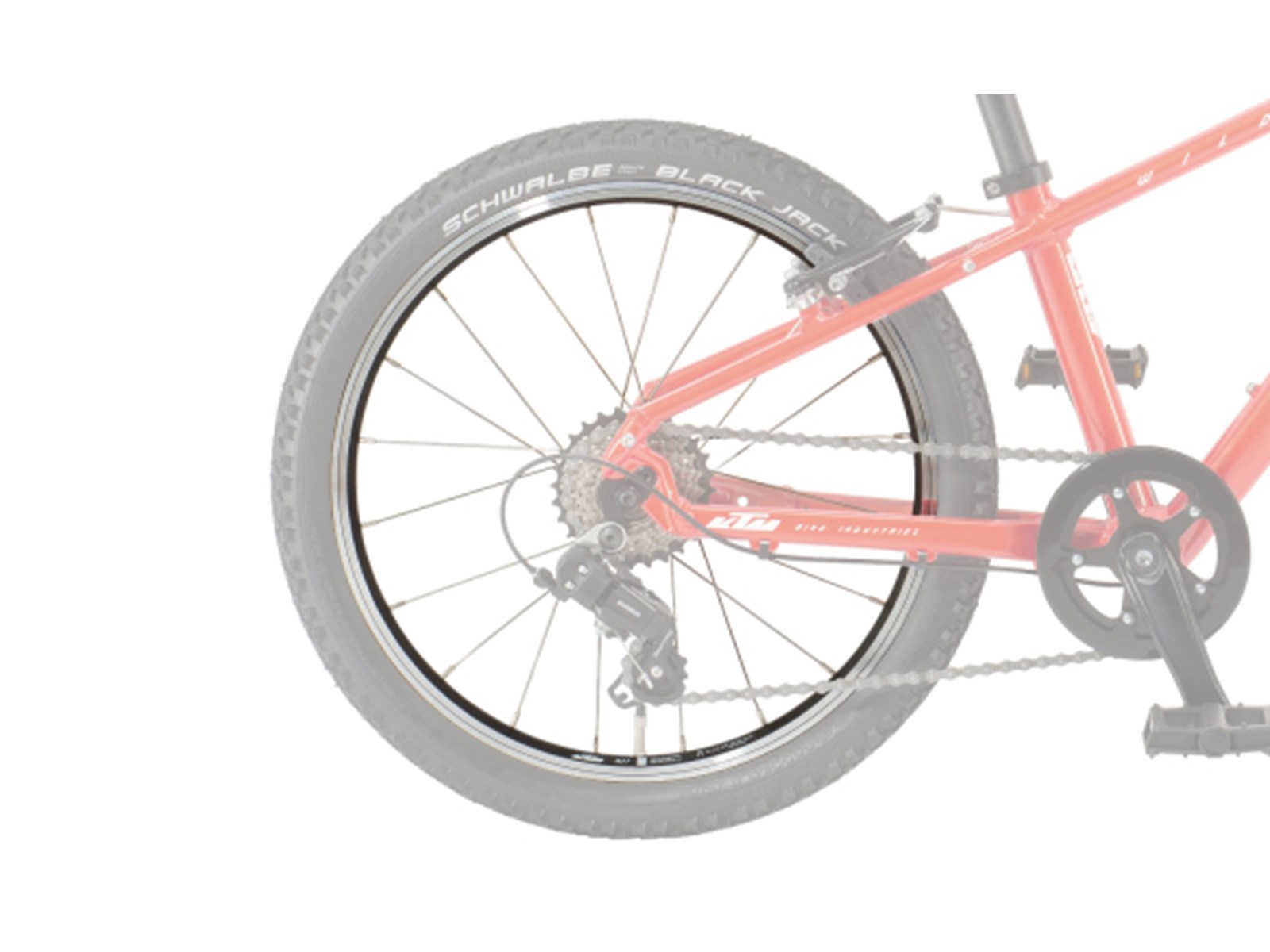 KTM Kotač zadnji 20 20H Kit-A2QR 19mm