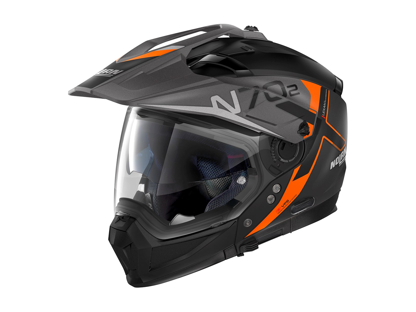 KACIGA N70.2 X BUNGEE 37 XL crno/naranđ.