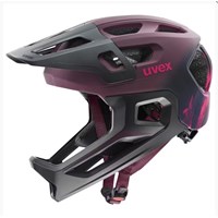 Uvex kaciga React jr. fullface 52-56 cranberry
