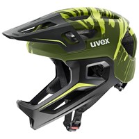 Uvex kaciga React jr. fullface 52-56 zelena