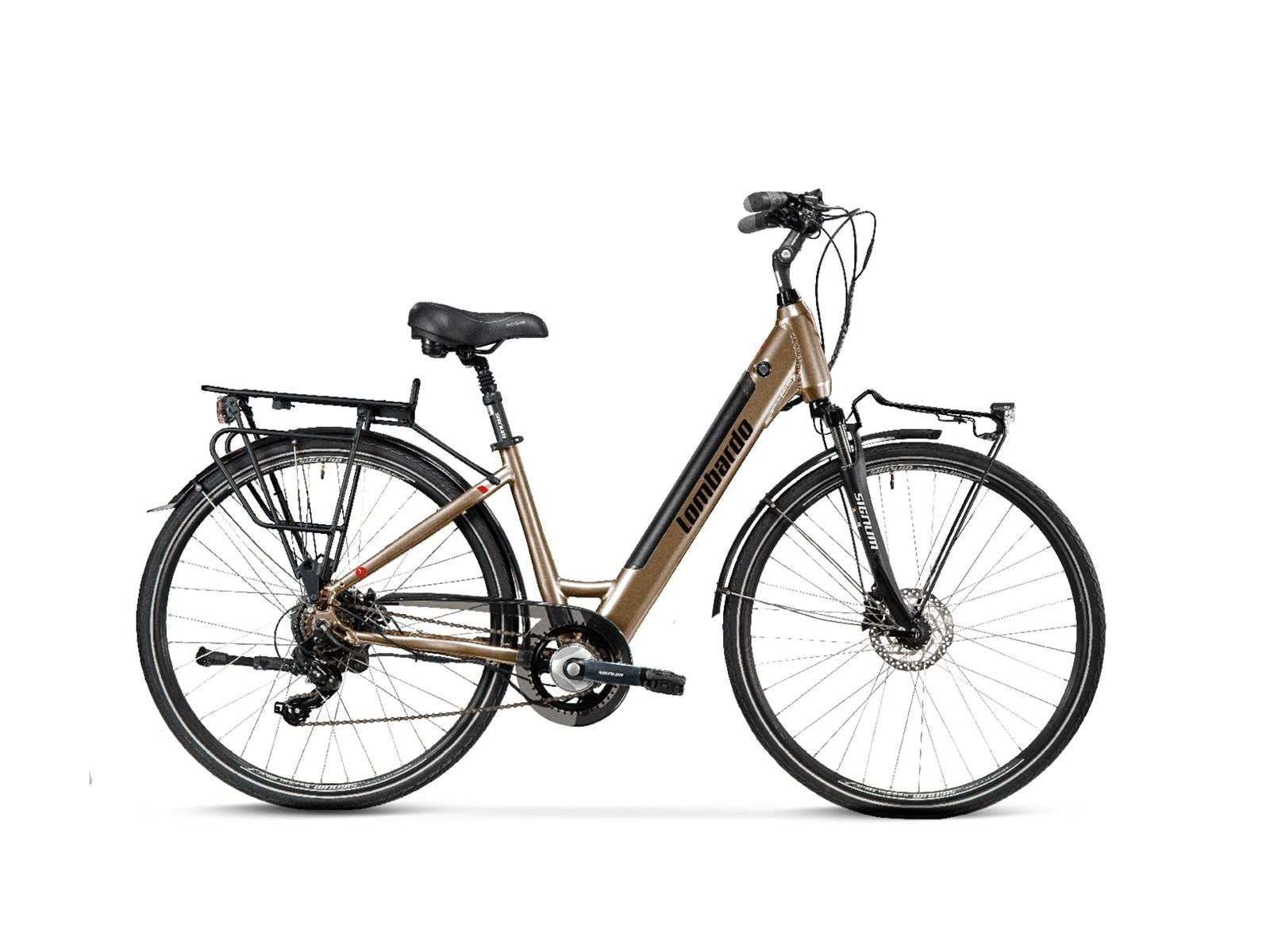 TRASTEVERE 28  e-bike 48 brown mat