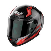 Kaciga X804 RS Ultra Carbon Hot Lap No. 13 M carbon/crvena