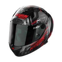 Kaciga X804 RS Ultra Carbon Spectre 18 M crno/crvena