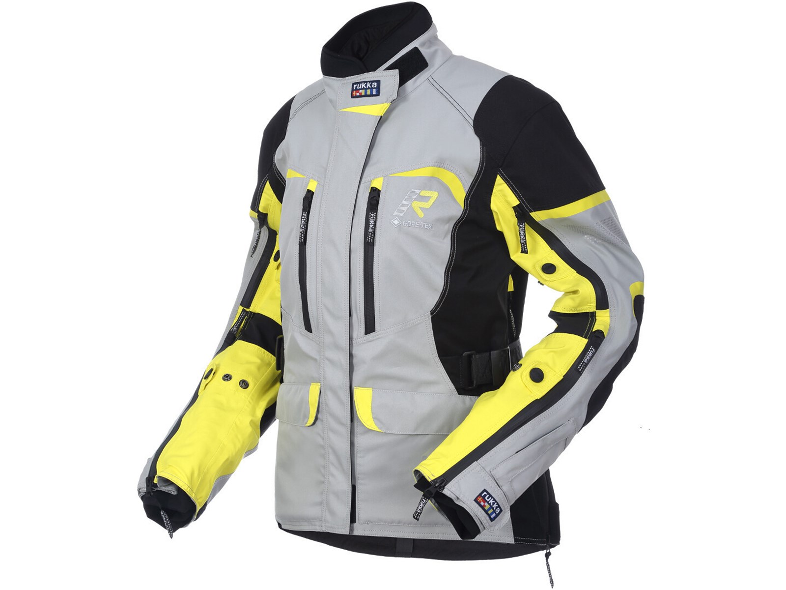 RIMORINA Ž. Jakna Rukka vel. 44 sivo/žuta