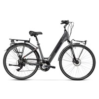 TRASTEVERE 28  e-bike 48 cm crni mat